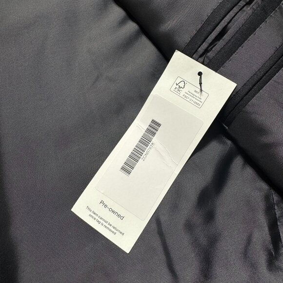 Ermenegildo Zegna MICCHA 221225 Mila Suit Jacket Dark Grey Micronsphere 46L 56L - Picture 12 of 16